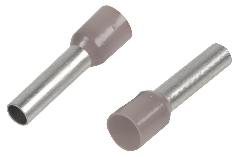 DICE2525 FRENCH SINGLE FERRULE 2.50MM GREY, PK100 PRO POWER