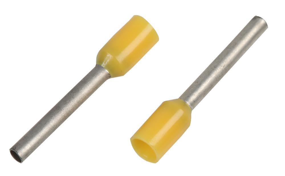 PET1010 GERMAN SINGLE FERRULE 1.00MM YELLOW PRO POWER