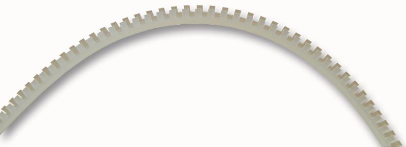 DX4C 15M GROMMET STRIP 4.00MM CRENELLATED 15M PRO POWER