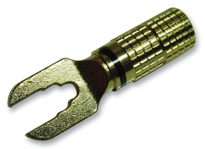 PSG01475 SPADE TERMINAL, GOLD/BLACK PRO SIGNAL