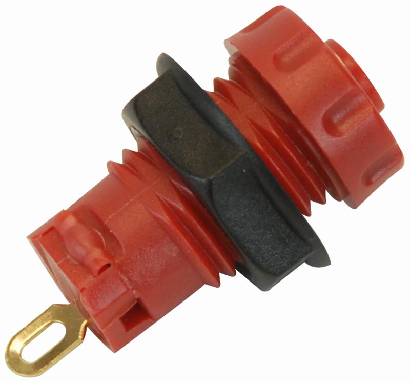 S16X/RED 4MM TOUCHPROOF SOCKET RED-S16X CLIFF ELECTRONIC COMPONENTS