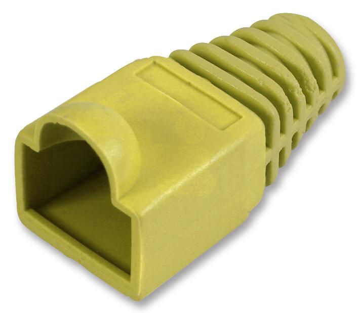 SH001 6 YELLOW STRAIN RELIEF BOOT 6MM YELL 10/PACK PRO POWER