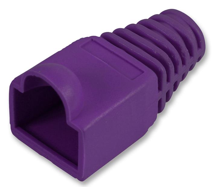 SH001 6 PURPLE STRAIN RELIEF BOOT 6MM PURPLE 10/PK PRO POWER