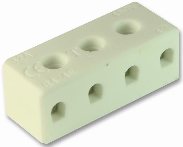 CHTB4/4N CERAMIC BLOCK 4 POLE 32A CAMDENBOSS