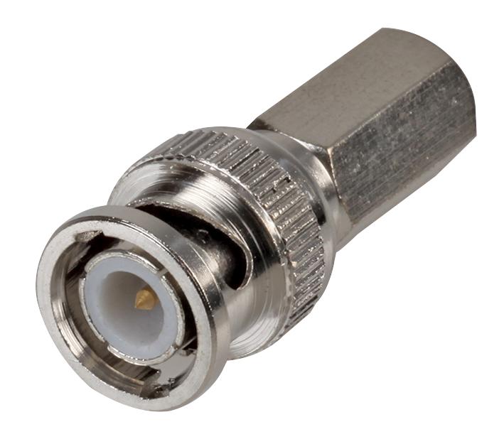 RW1-004A BNC MALE TWIST ON RG58U BRASS PRO SIGNAL