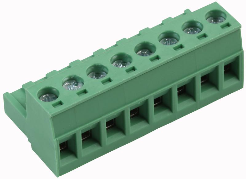 21.950M/8-E TB, PLUGGABLE, 8POS, 28-14AWG IMO PRECISION CONTROLS