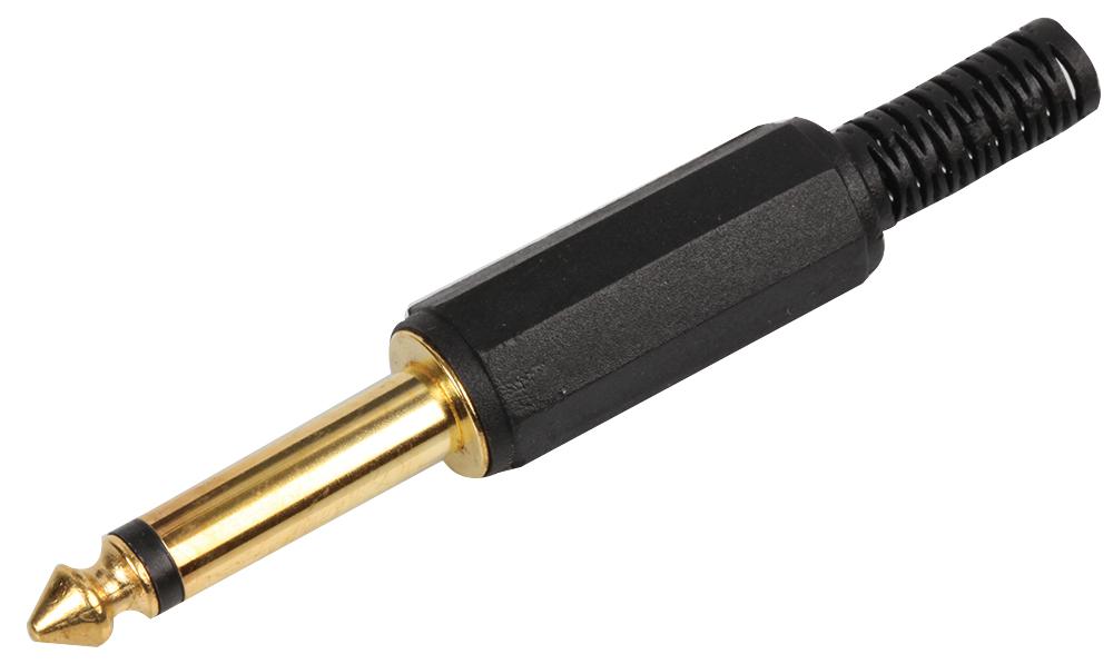 PSG08570 6.35MM (1/4IN) JACK PLUG, 2P, GOLD PRO SIGNAL