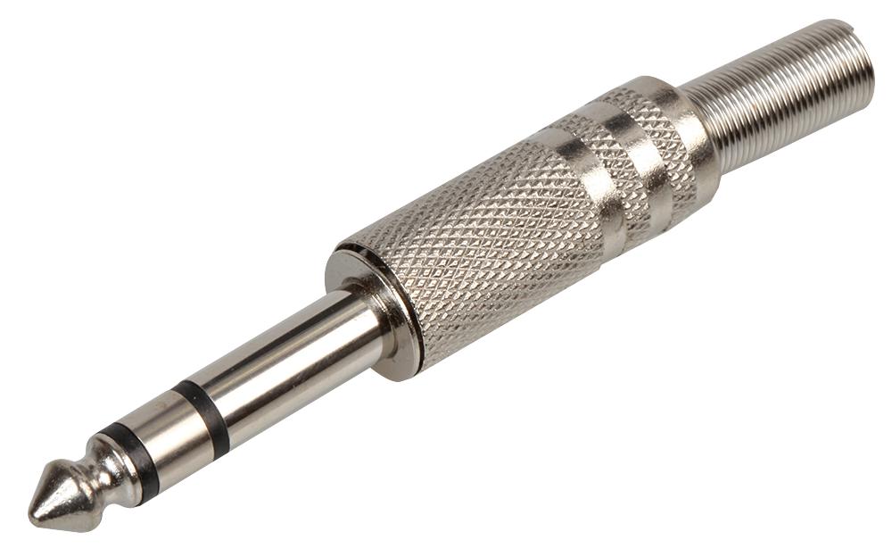 PSG08583 PLUG, 6.35 JACK, STEREO, NICKEL PRO SIGNAL