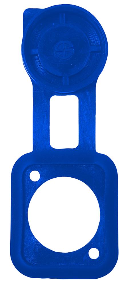 CP299808 GASKET W/ DUST CAP, BLUE, XLR CONNECTOR CLIFF ELECTRONIC COMPONENTS