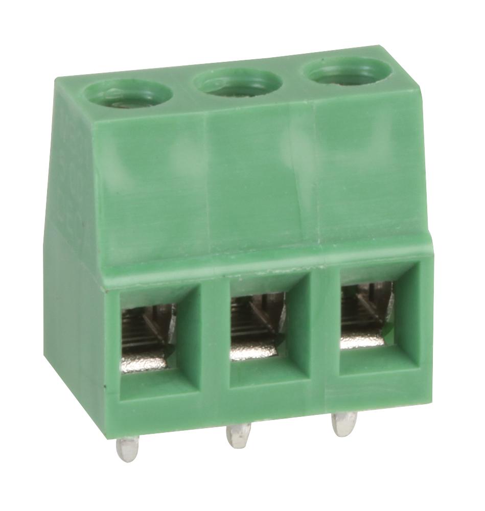 MC000027 TERMINAL BLOCK, WIRE TO BRD, 3POS, 12AWG MULTICOMP PRO