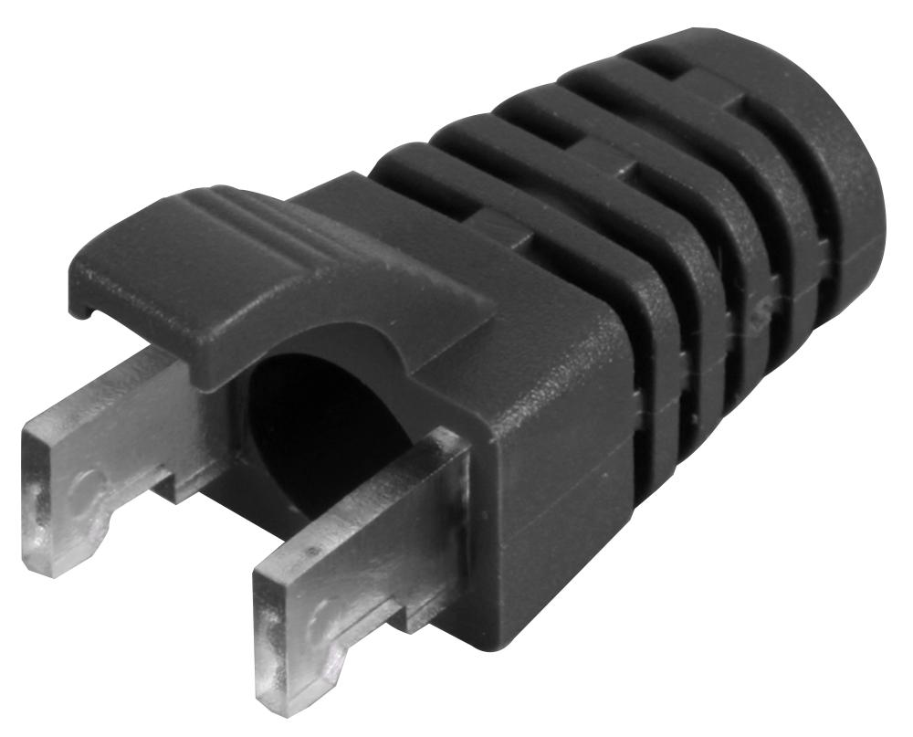PS6BK#100 STRAIN RELIEF BOOT, PVC, RJ45 CONNECTOR SPEEDY RJ45