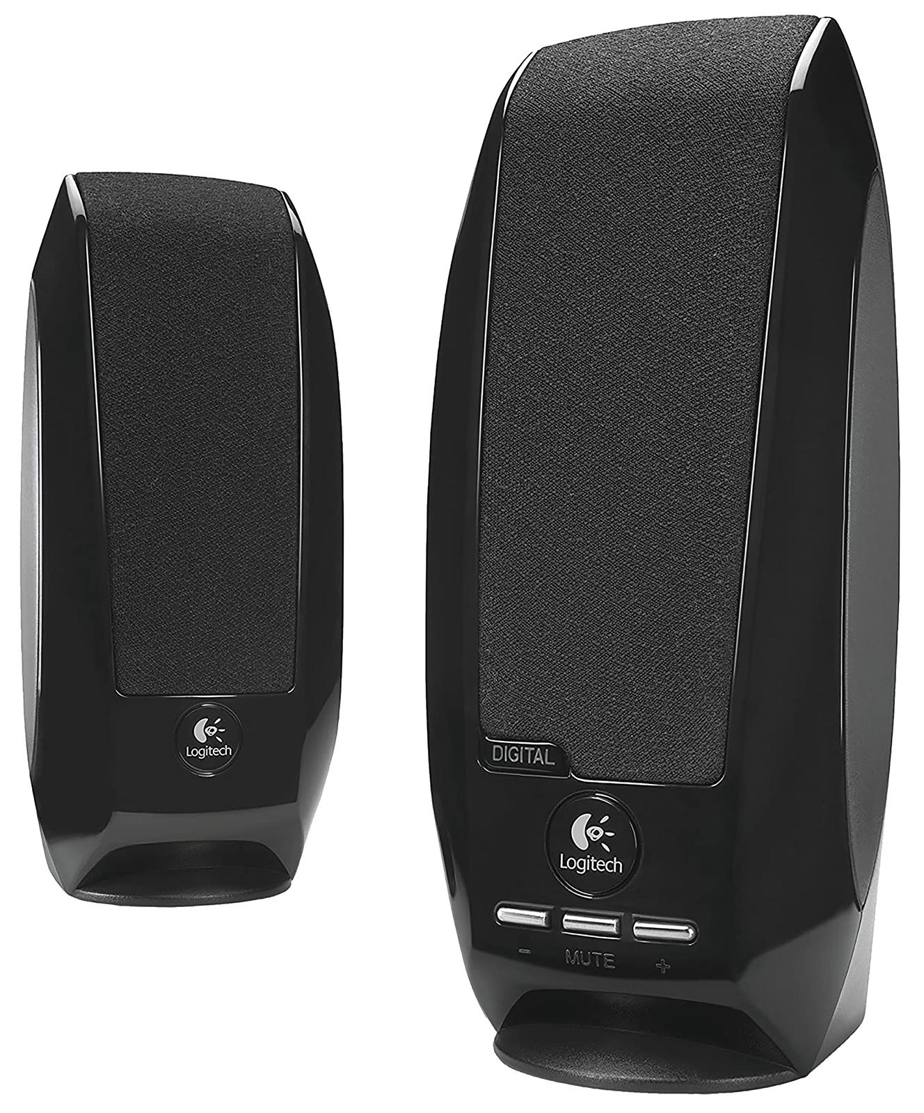 980-000029 SPEAKERS, S150 BLACK 2.0 OEM, LOGITECH LOGITECH