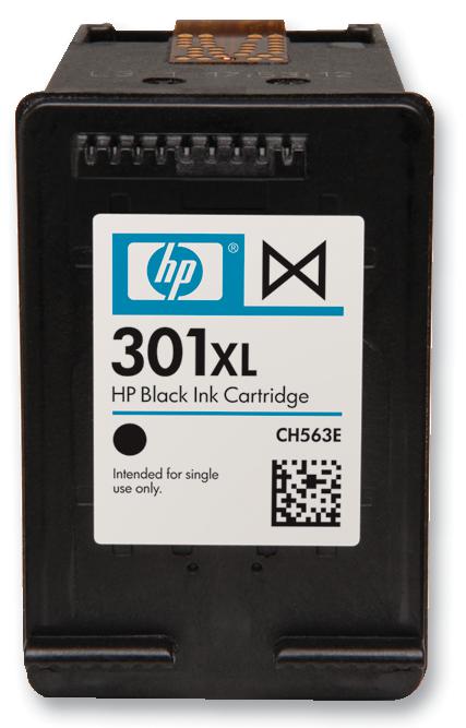 CH563EE INK CART'GE, CH563EE, HP301XL,BLACK HEWLETT PACKARD