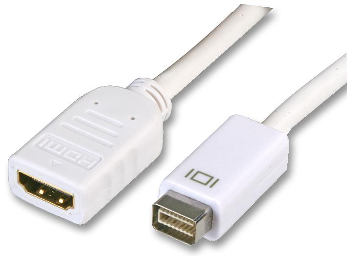 PSG90407 ADAPTER, MINI DVI-HDMI 30CM PRO SIGNAL