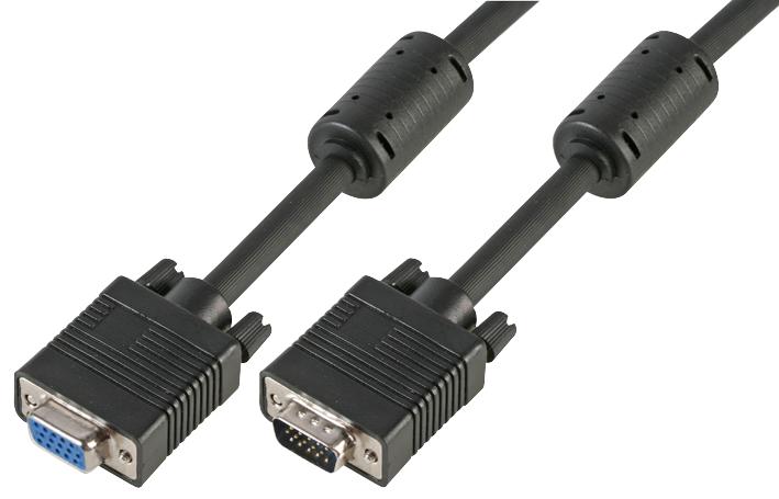 PSG90720 LEAD, SVGA, M-F, ALL LINES,BLACK, 2M PRO SIGNAL