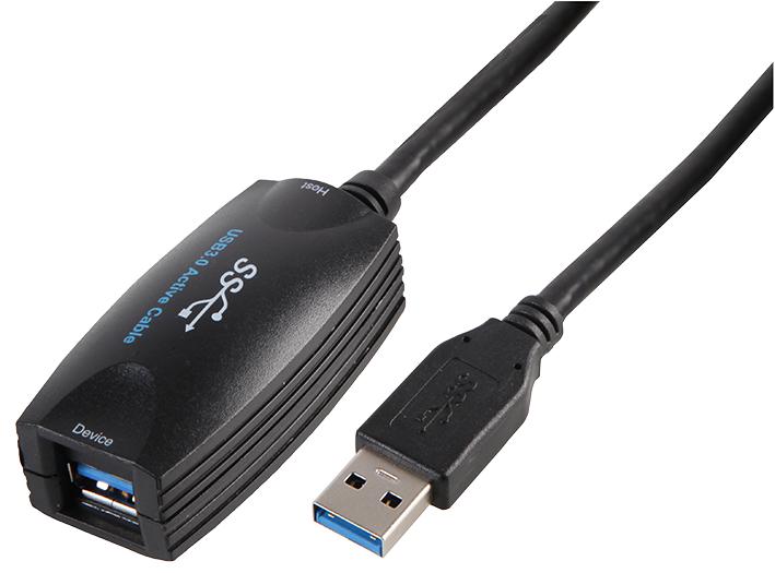PSG90934 LEAD, USB3.0 ACTIVE REPEATER, 3M PRO SIGNAL