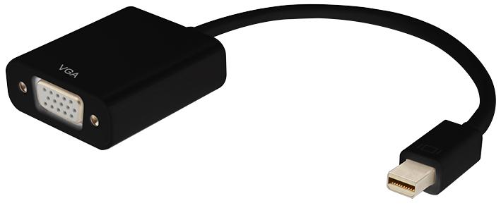 PSG91093 ADAPTER, MINI DISPLAYPORT 1.2-VGA, BLACK PRO SIGNAL