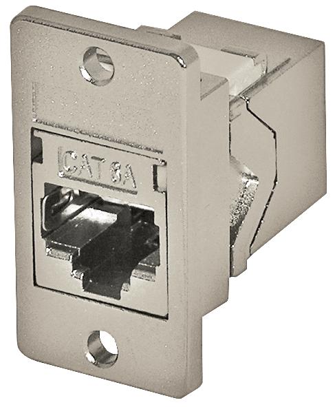 SGACK2SPM SHLD COUPLER, RJ45, JACK, CAT6A, PANEL TUK