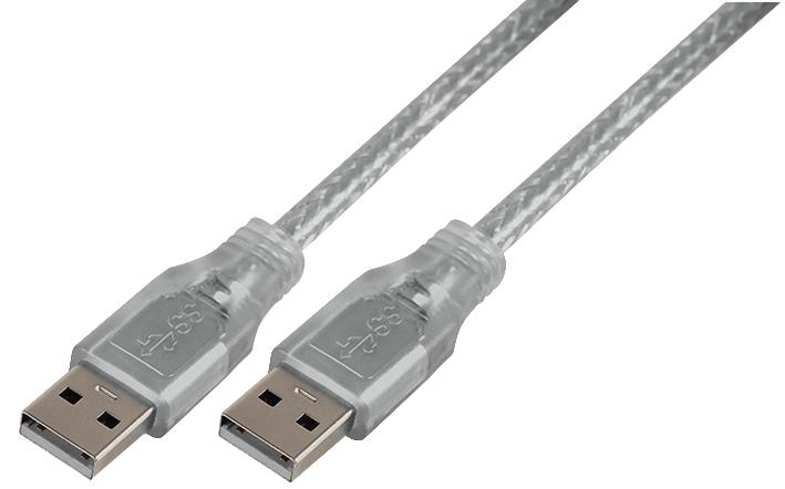 PSG91170 LEAD, USB3.0 A MALE-A MALE 2M CLEAR PRO SIGNAL
