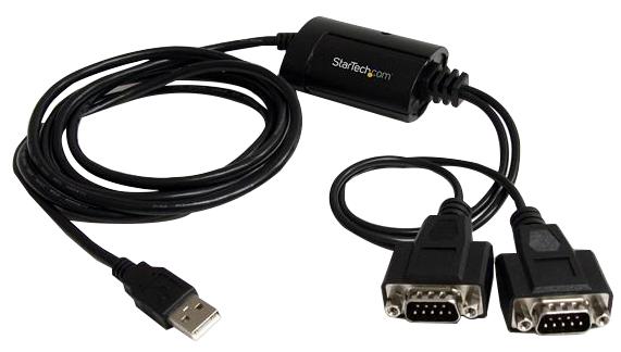 ICUSB2322F ADAPTER, 2 PT USB-SERIAL RS232, COM RET STARTECH