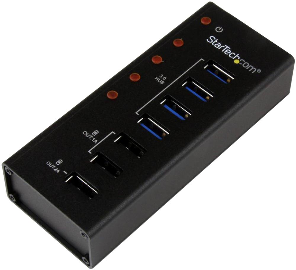 ST4300U3C3 7 PORT USB 3.0 HUB. WALL MOUNTABLE STARTECH