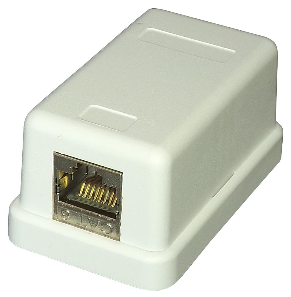 SEKH1 CAT 8 SURFACE MOUNT SOCKET, 1 PORT TUK