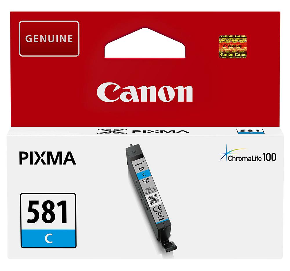 2103C001 INK CARTRIDGE, CLI-581C, CYAN CANON