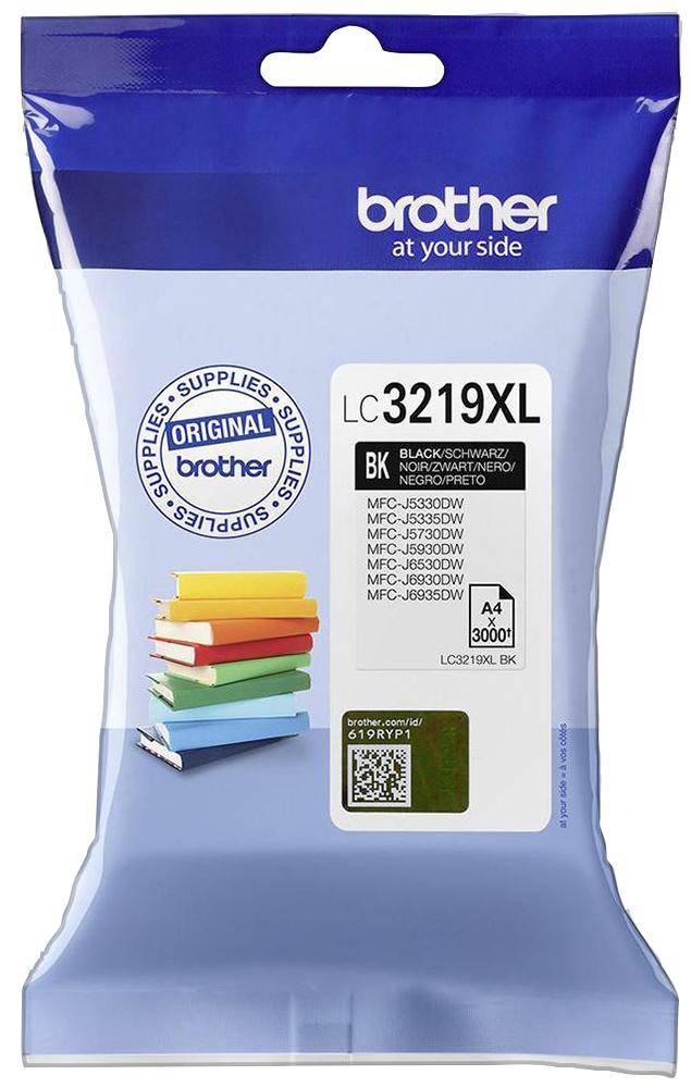 LC3219XLBK INK CART, LC3219XLBK, HI-CAP BLACK BROTHER