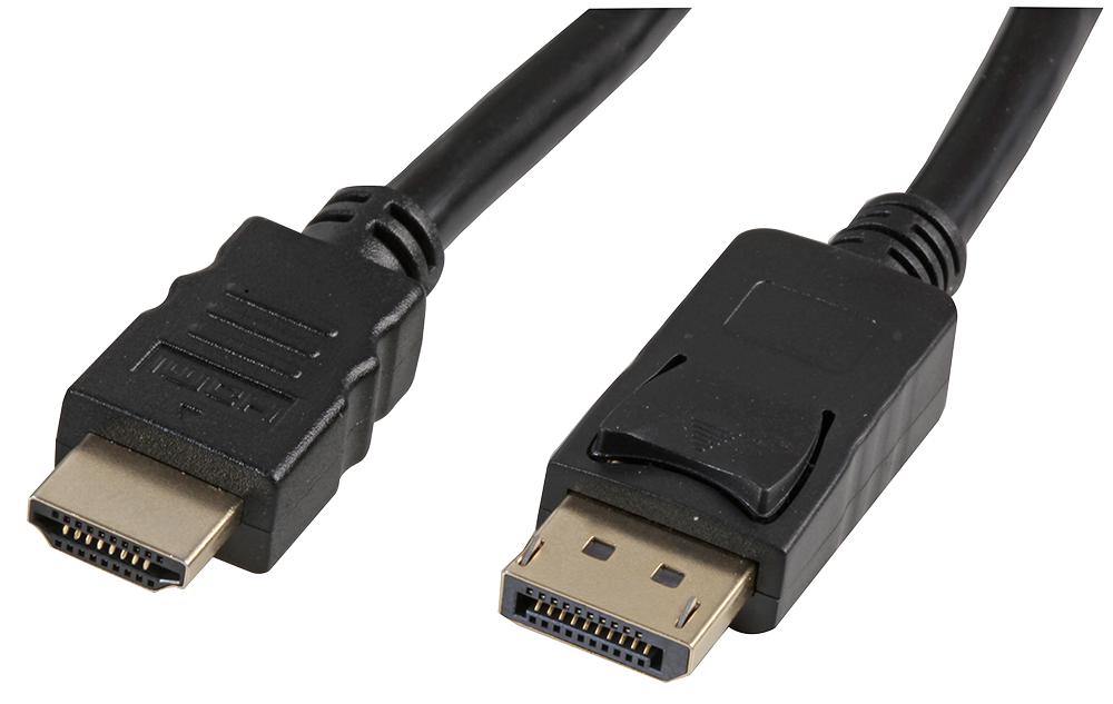 PSG91580 LEAD, DISPLAYPORT - HDMI, MALE-MALE 0.5M PRO SIGNAL