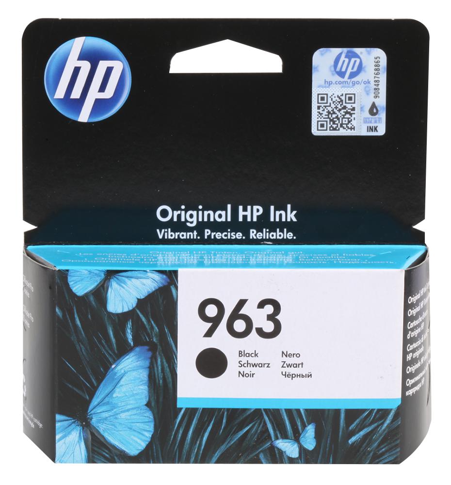 3JA26AE INK CART, 3JA26AE, NO 963, BLACK HEWLETT PACKARD