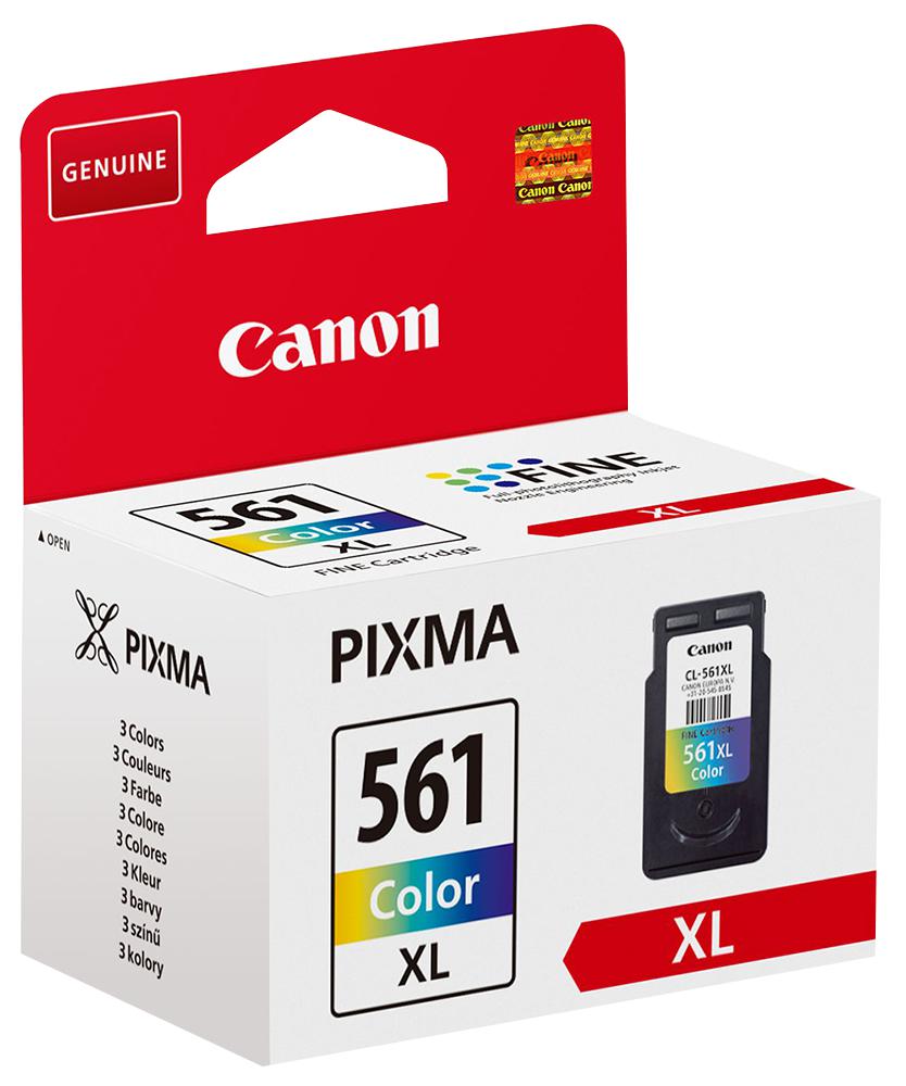 3730C001 INK CARTRIDGE, CL-561 XL HIGH CAP COLOUR CANON