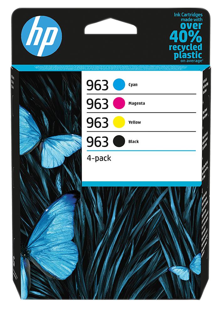 6ZC70AE INK CART, HP963 BCMY MULTIPACK HEWLETT PACKARD