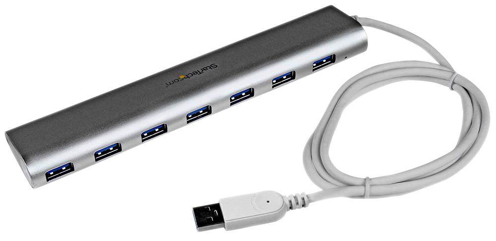 ST73007UA USB 3.0 HUB, 7PORT, 5GBPS, MAINS POWERED STARTECH