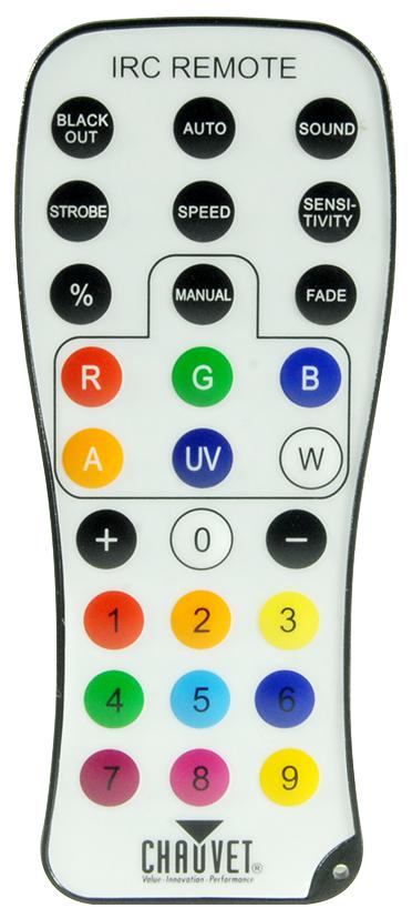 IRC-6 CHAUVET INFRA RED REMOTE CHAUVET