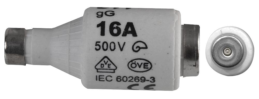 2312405 FUSE, BOTTLE, GL, 16A, DIII MULTICOMP