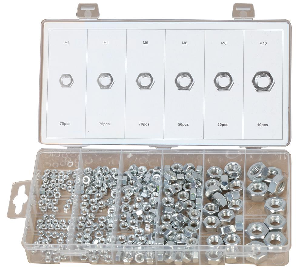 D01903 NUT SET, 300PCS DURATOOL