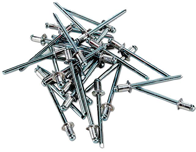 1801 RIVETS, 4MM X 6MM, X30, PK30 LASER