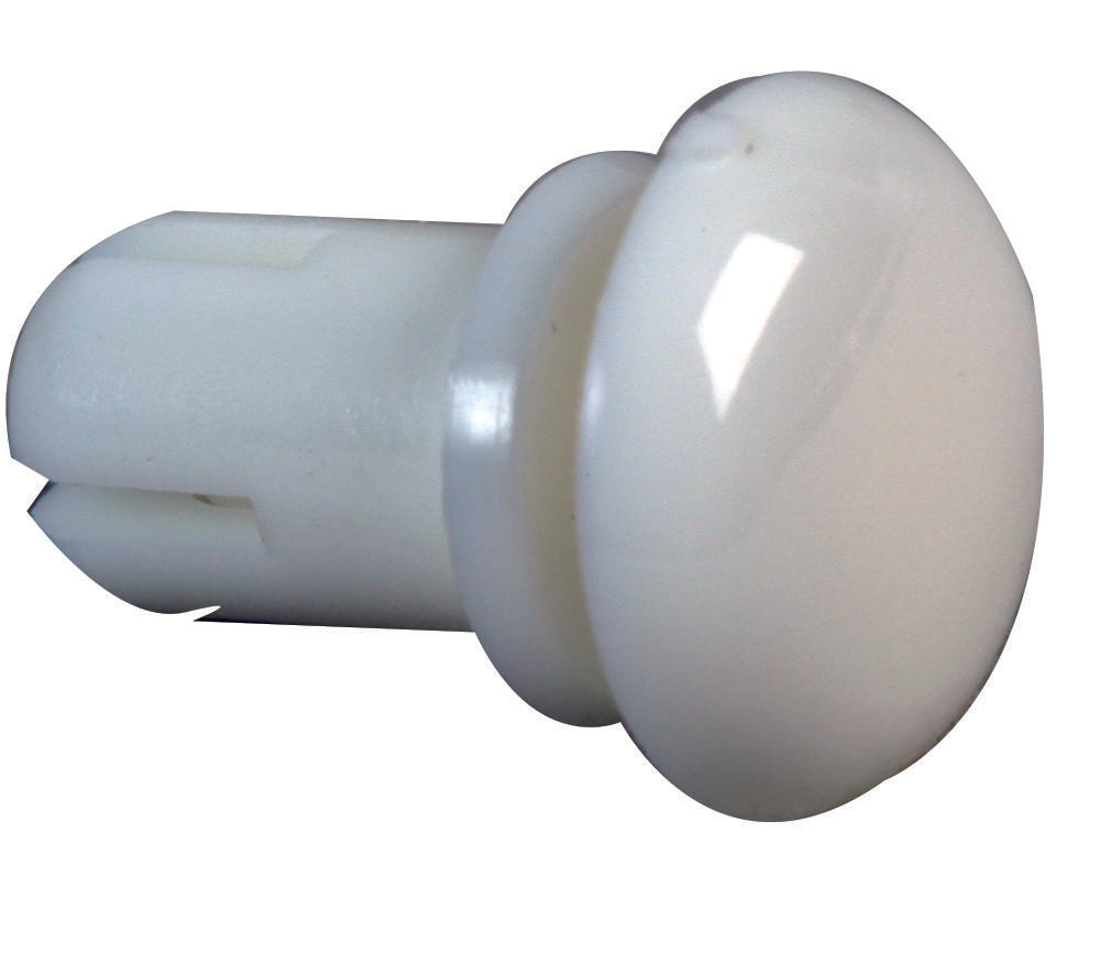 SR 4070W SNAP RIVET, NYLON 6, 4.1MM, WHITE, PK100 ESSENTRA COMPONENTS