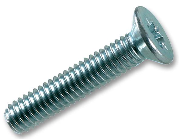 CP5M10 SCREW, CSK, POZI, M5X10, 100PK DURATOOL