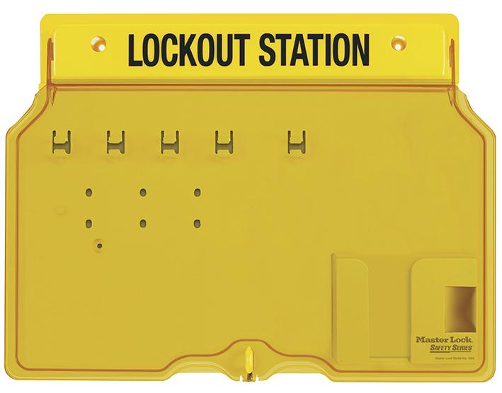 1482B 4 PADLOCK STATION UNFILLED MASTER LOCK