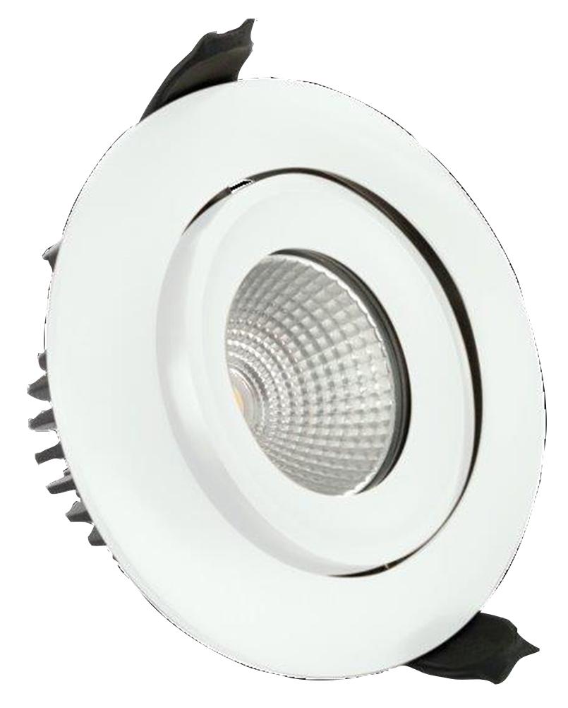 ILDLFR92C001 DOWNLIGHT LED 430LM 6W 3K TILT WHITE INTEGRAL LED