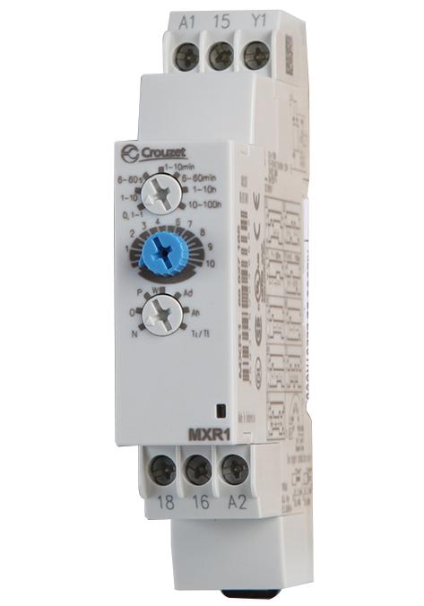 88827185 TIMER, SPDT, MULTIFUNCTION, 24-240VAC CROUZET