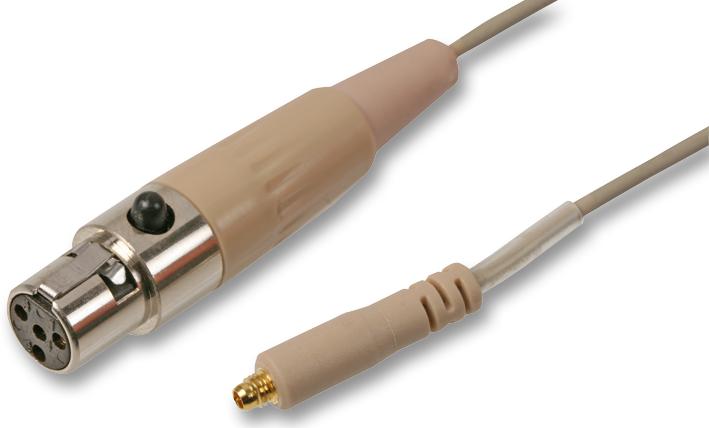 CABLE-4P BEIGE CABLE, HEADSET MIC, 4P MINI XLR BEIGE PULSE