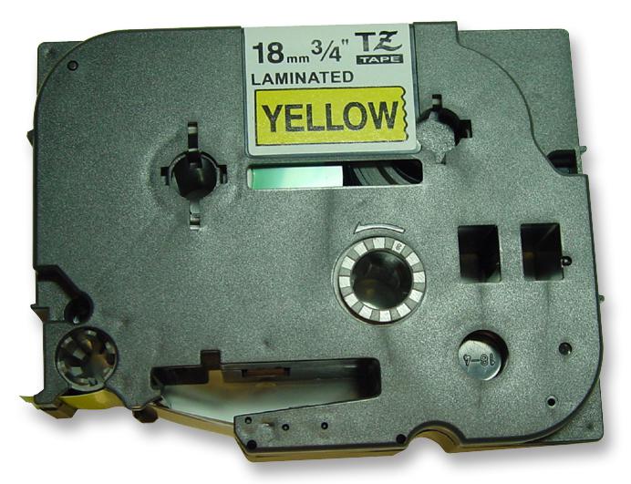 TZE641 18MM BLACK ON YELLOW TAPE BROTHER