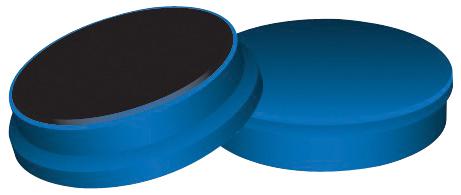 KF02640 W/BOARD MAGNETS 25MM BLUE 10PK Q CONNECT