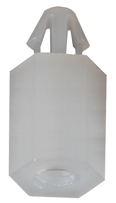D01468 PCB SPACER SUPPORT, NYLON66, NATURAL DURATOOL