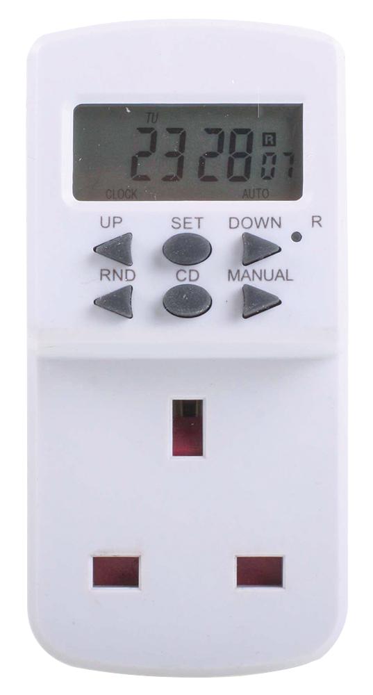 TES7-MP TIMESWITCH, 60S - 7DAYS, DIGITAL MASTERPLUG