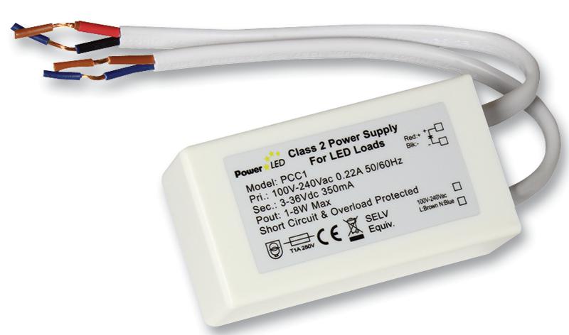 PCC1 LED DRIVER C/C 350MA 8W SUNPOWER