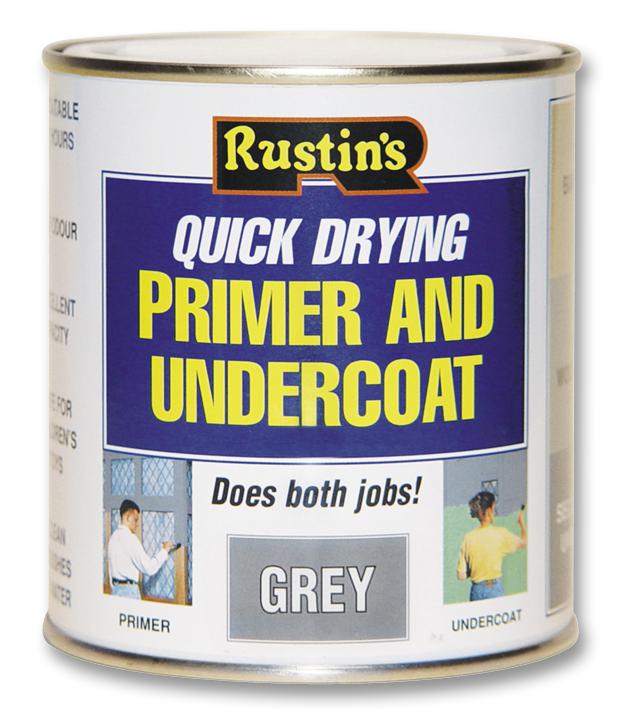 GYPU500 PRIMER, UNDERCOAT, GREY, 500ML RUSTINS
