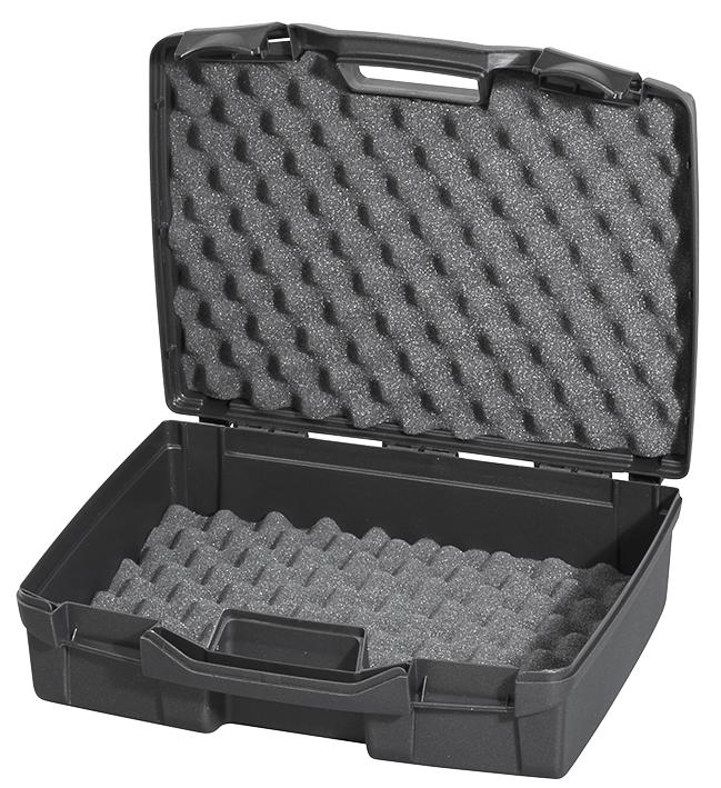 17037.207.GPB STORAGE CASE, POLYPROPYLENE, BLACK MULTICOMP PRO